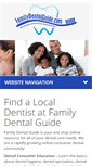 Mobile Screenshot of familydentalguide.com